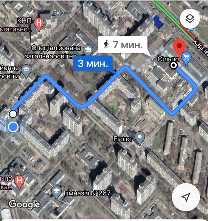 Apartments Kharkivs'Ke Highway Kijev Kültér fotó